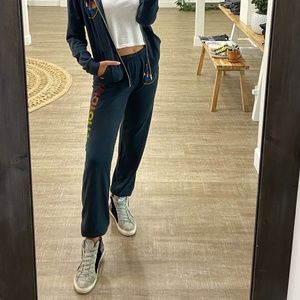 Aviator Nation Charcoal Logo Sweatpants